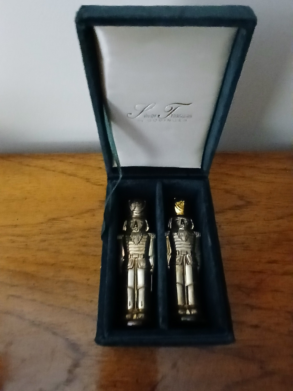 Godinger Silverplate Salt And Pepper Shakers